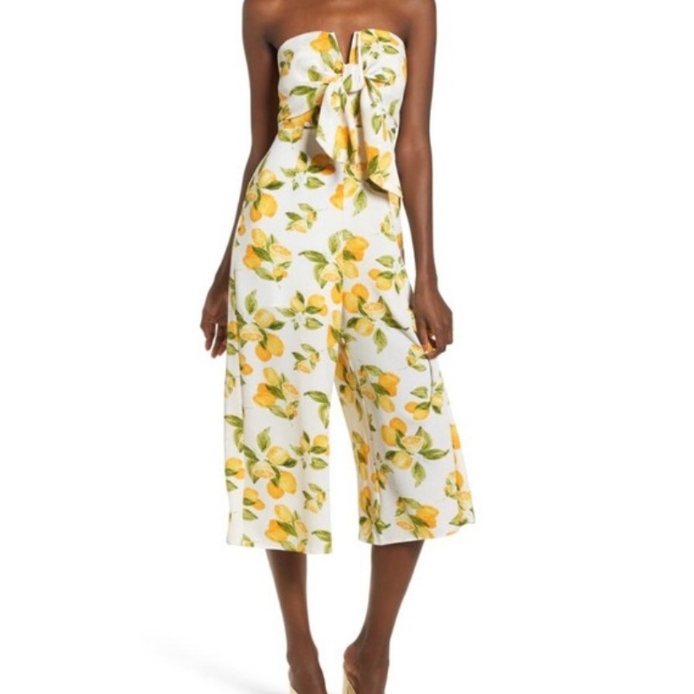 Socialite Lemon Jumpsuit